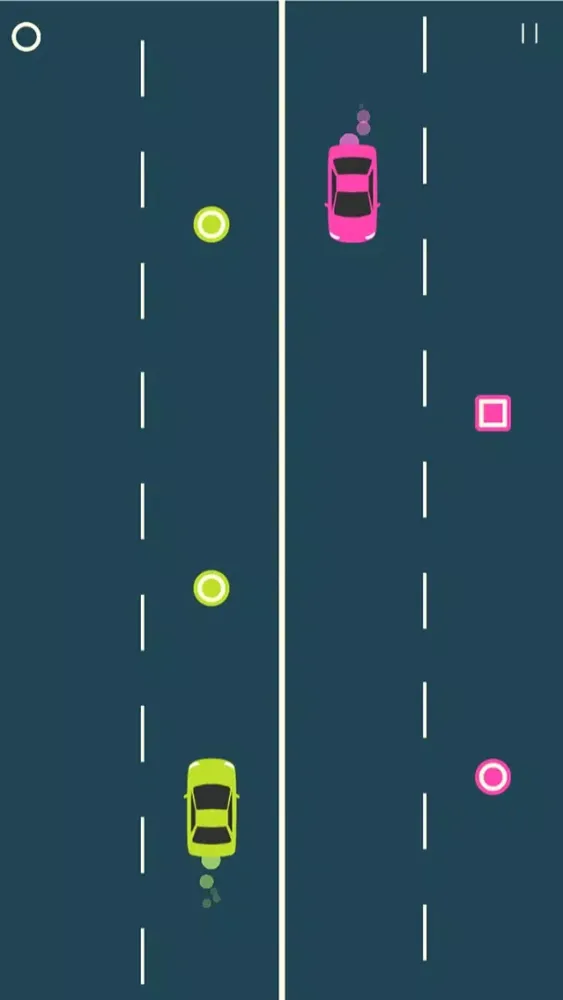 ภาพหน้าจอของ Crazy Road : Cars Duo