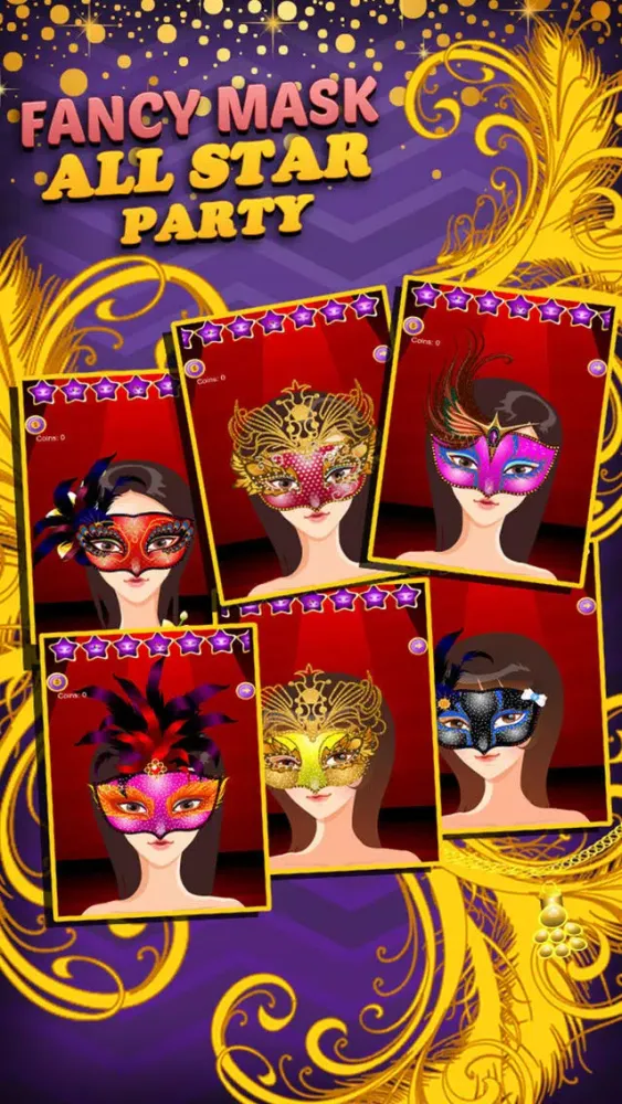 Tangkapan layar Fancy Mask Party