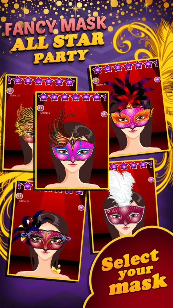 Tangkapan layar Fancy Mask Party