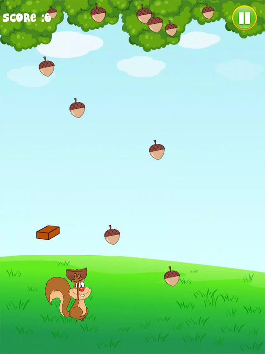 Grab the nuts – A Squirrel Quest iPad  Screenshots