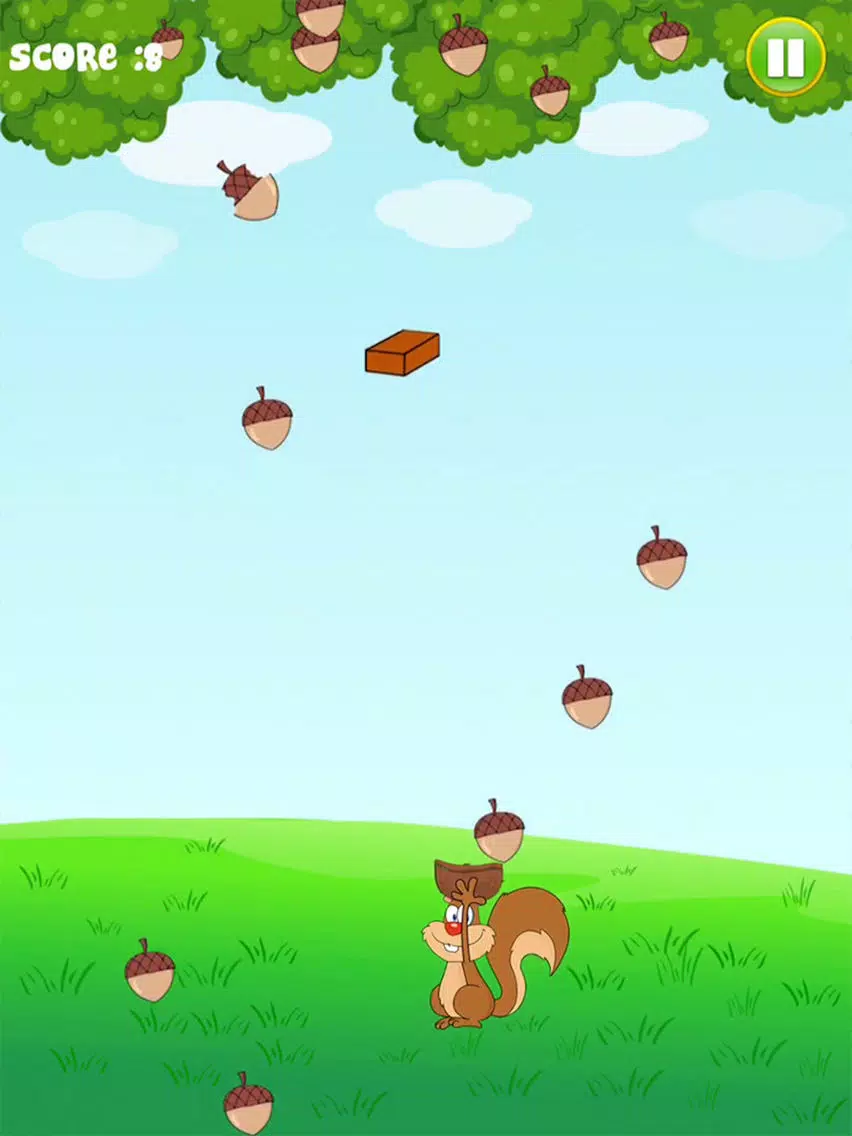 Grab the nuts – A Squirrel Quest iPad  Screenshots