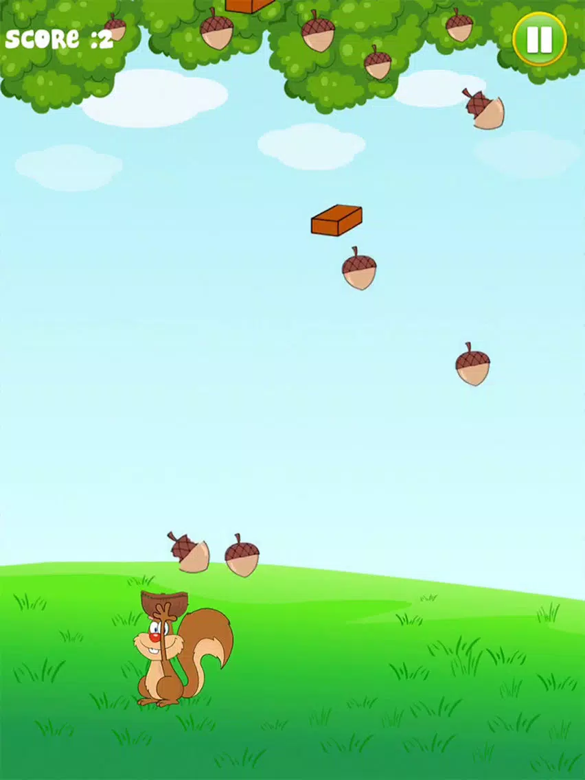 Grab the nuts – A Squirrel Quest iPad  Screenshots