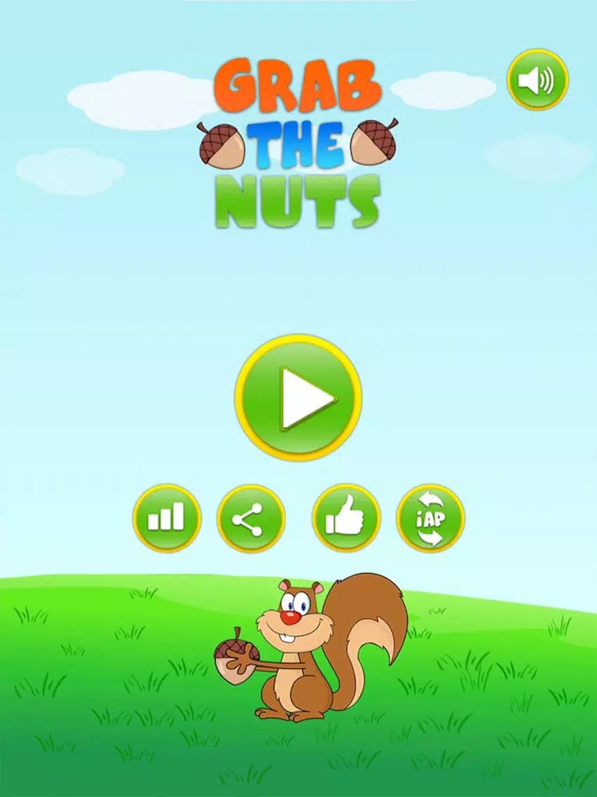 Grab the nuts – A Squirrel Quest iPad  Screenshots
