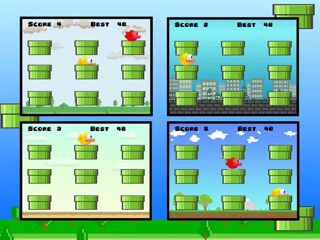 Flappy Multiplayer iPad  سکرین شاٹس