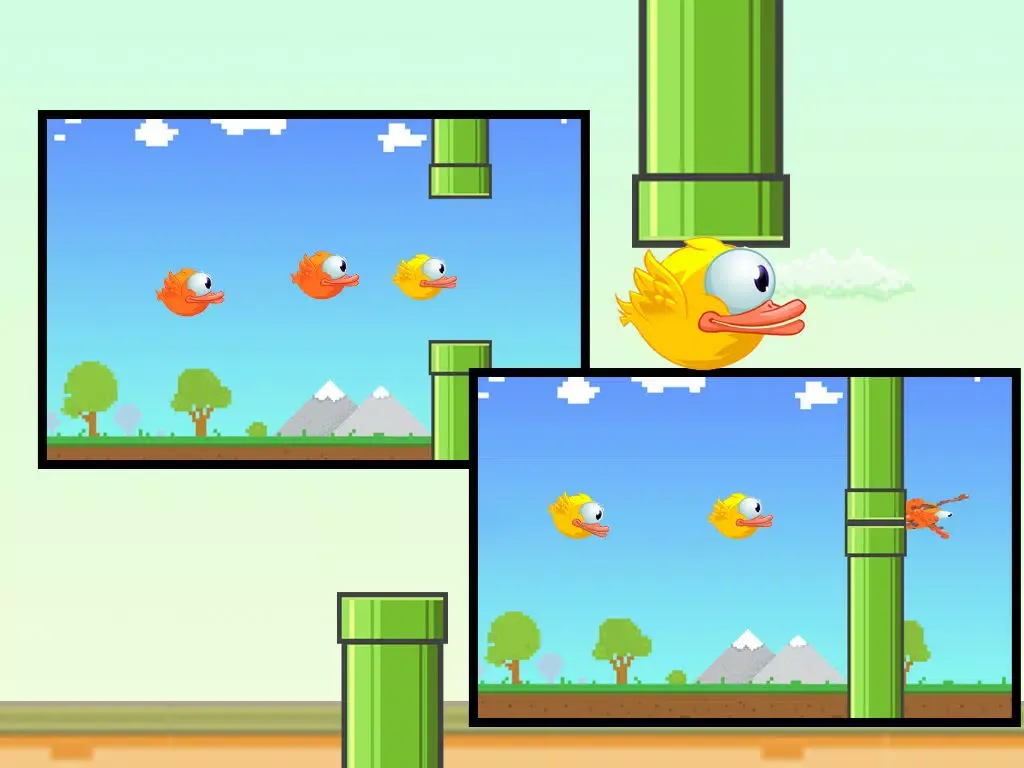 Flappy Multiplayer iPad  سکرین شاٹس