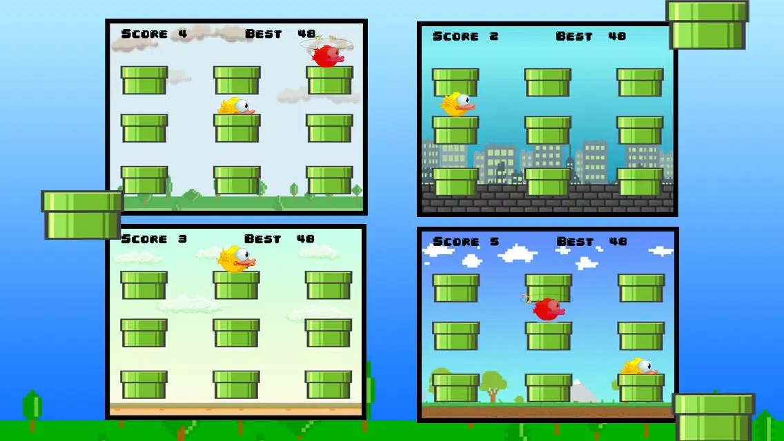 Flappy Multiplayer سکرین شاٹس