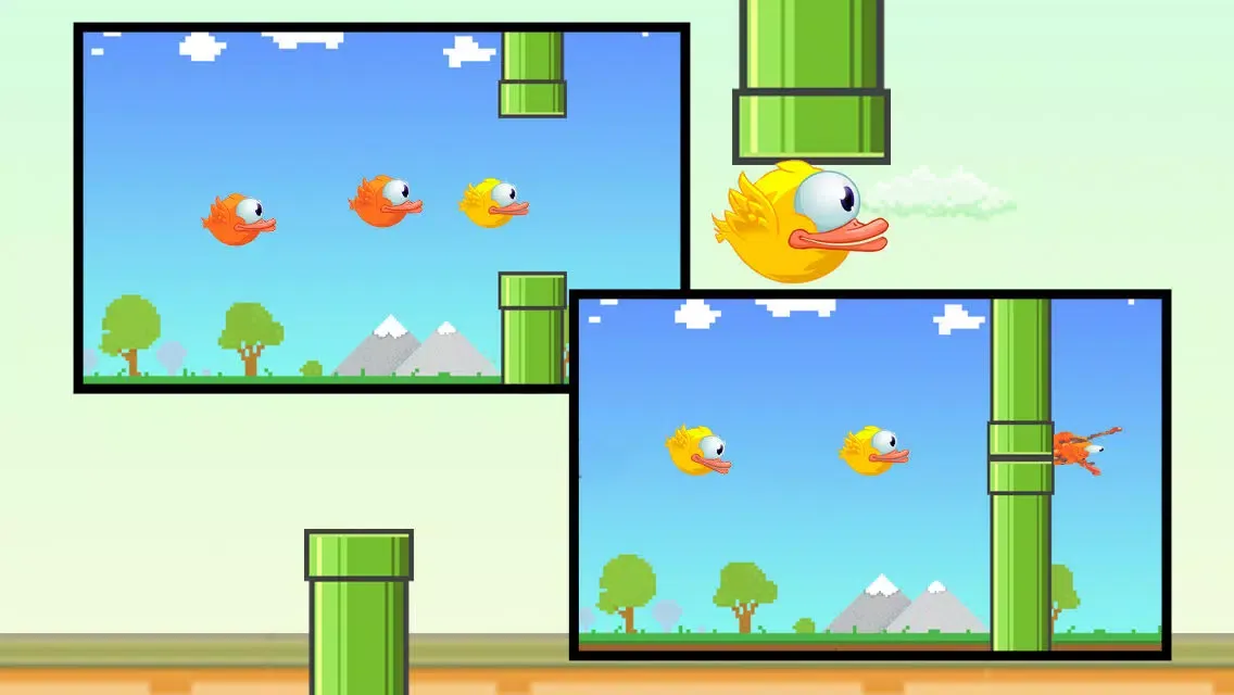Flappy Multiplayer سکرین شاٹس