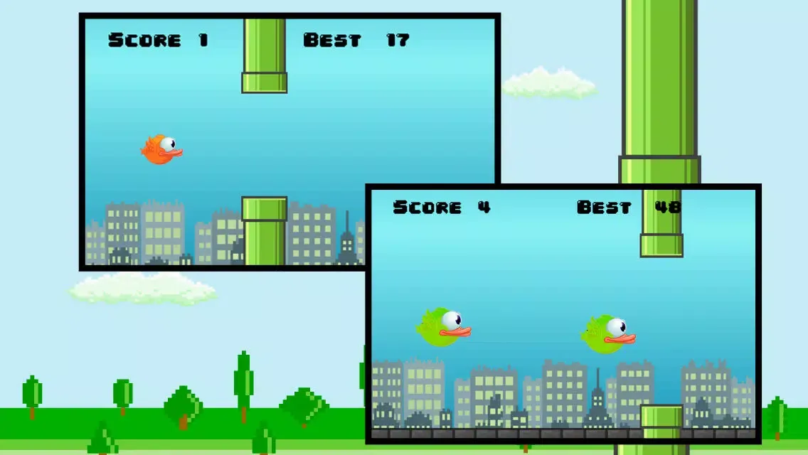 Flappy Multiplayer سکرین شاٹس