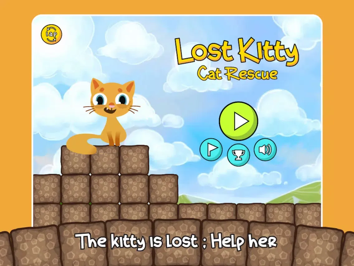 Captures d'écran de Lost Kitty Cat Rescue iPad 