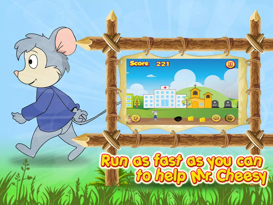 Tangkapan layar Mouse Runner Saga iPad 