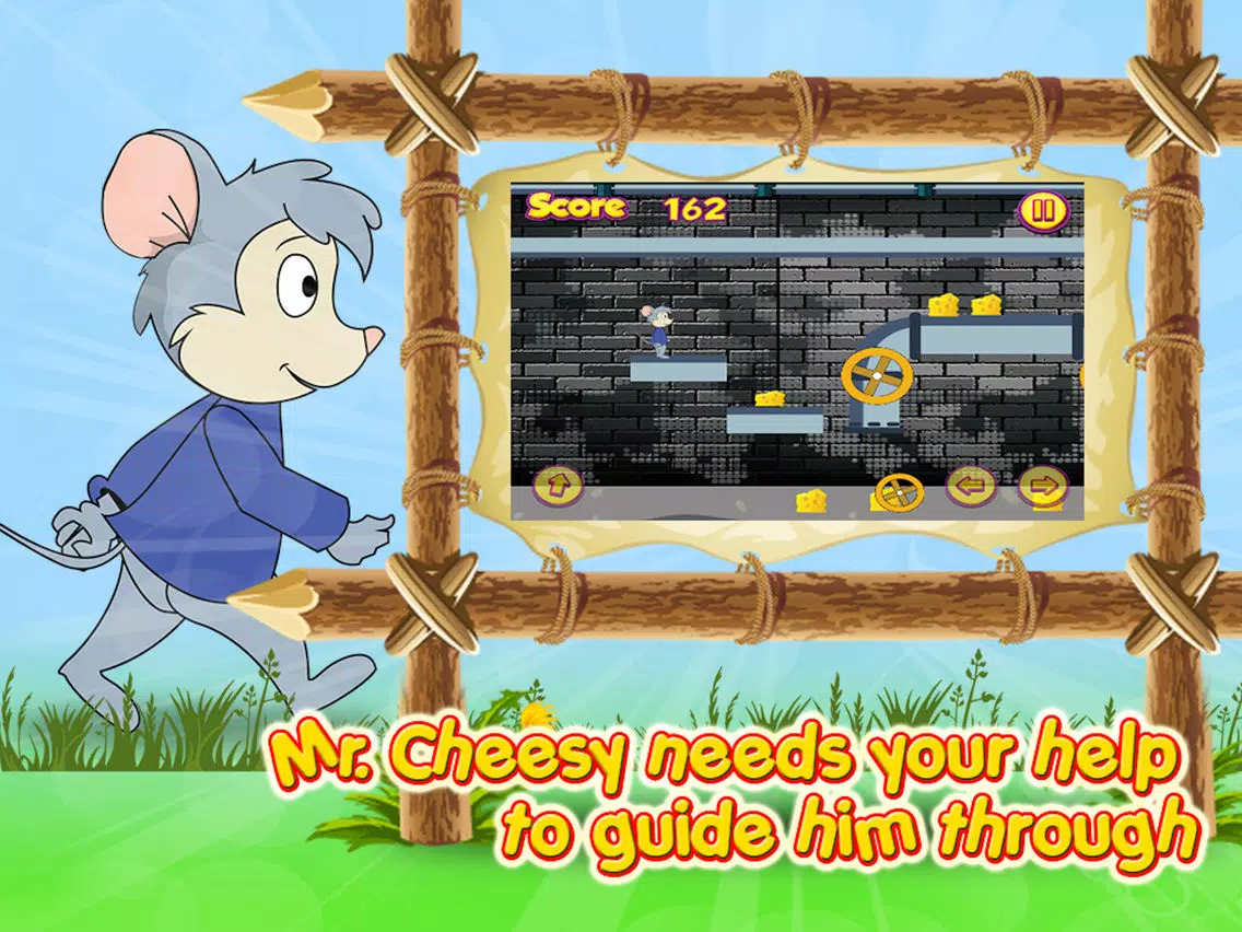 Tangkapan layar Mouse Runner Saga iPad 