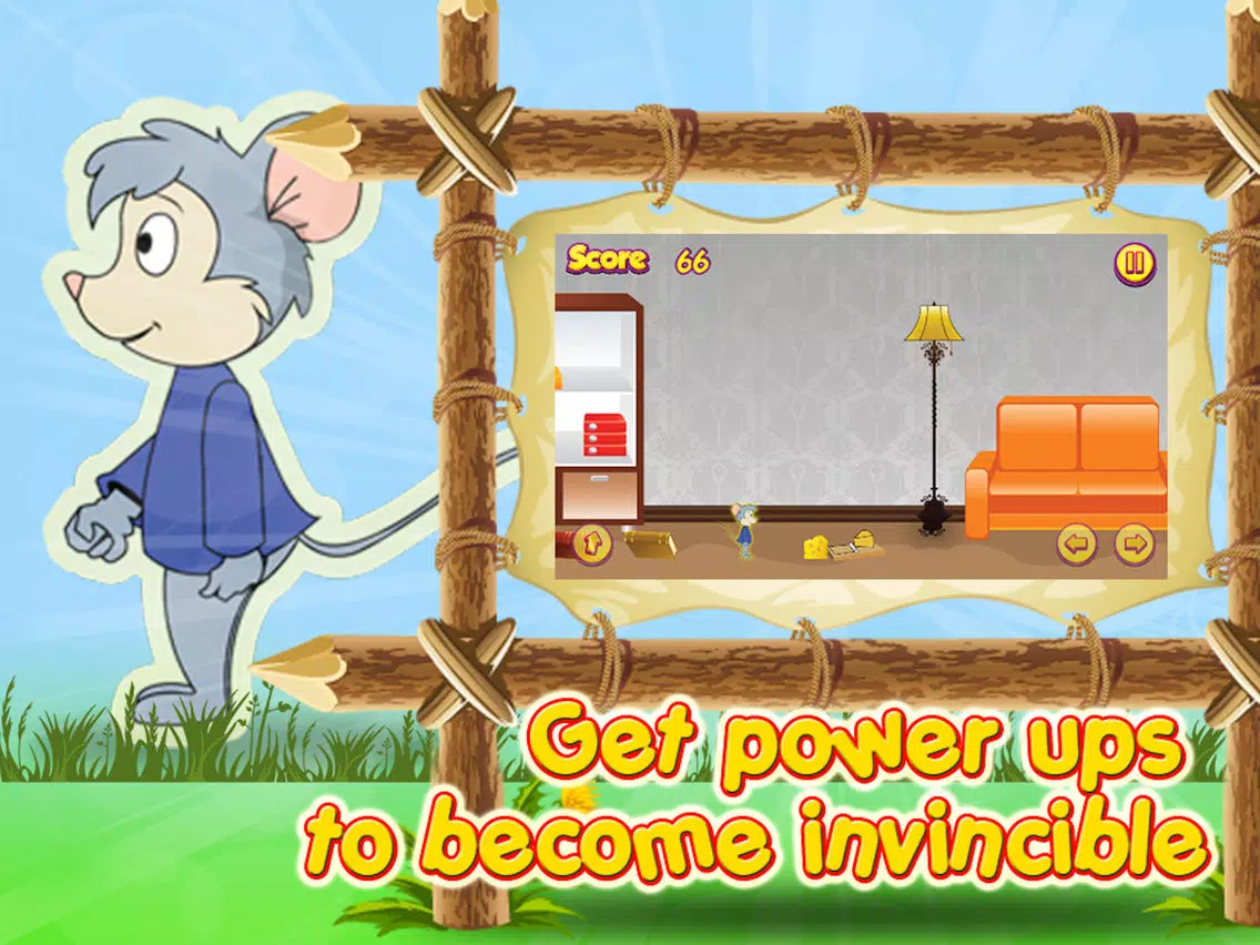 Tangkapan layar Mouse Runner Saga iPad 