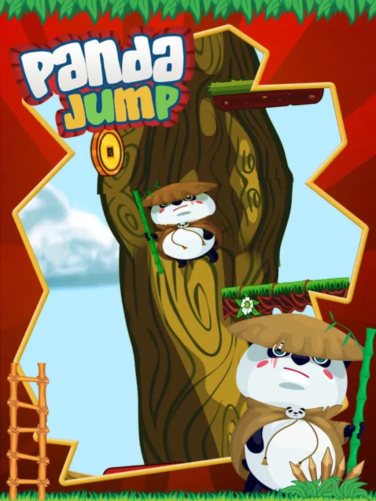 A Fat Panda Jump Up iPad  Screenshots