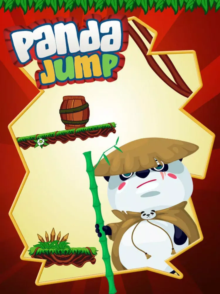 A Fat Panda Jump Up iPad  Screenshots