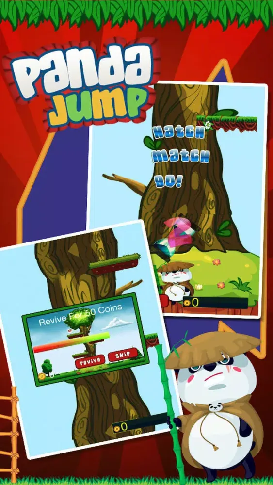 A Fat Panda Jump Up Screenshots