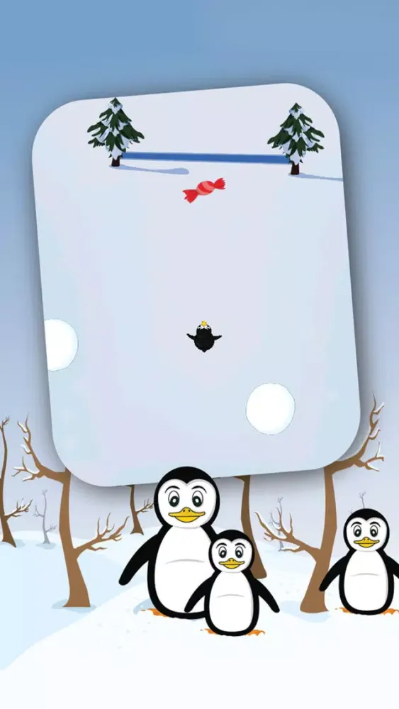 ภาพหน้าจอของ Penguin Pong : Snow Splash