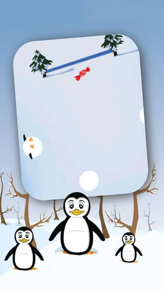 ภาพหน้าจอของ Penguin Pong : Snow Splash