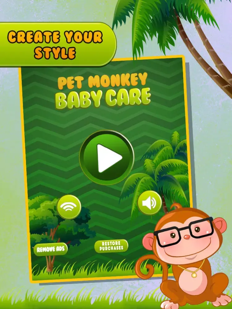 Pet monkey baby care iPad  سکرین شاٹس