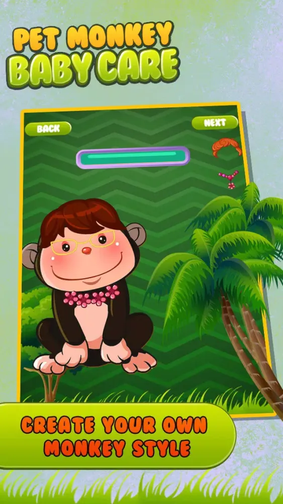 Pet monkey baby care سکرین شاٹس