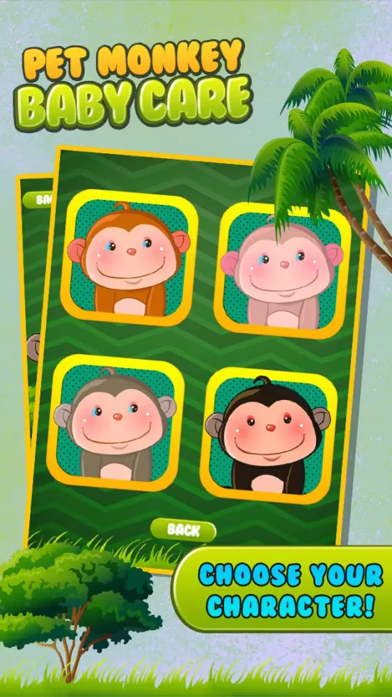 Pet monkey baby care سکرین شاٹس