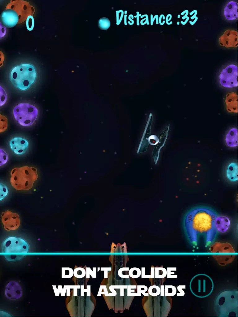 Space War: Star Escape iPad 應用截圖