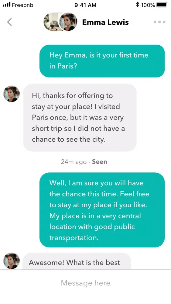 Freebnb स्क्रीनशॉट