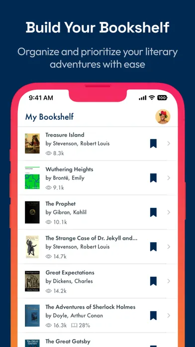 Tangkapan layar FreeBooks: 70,000+ Top Reads