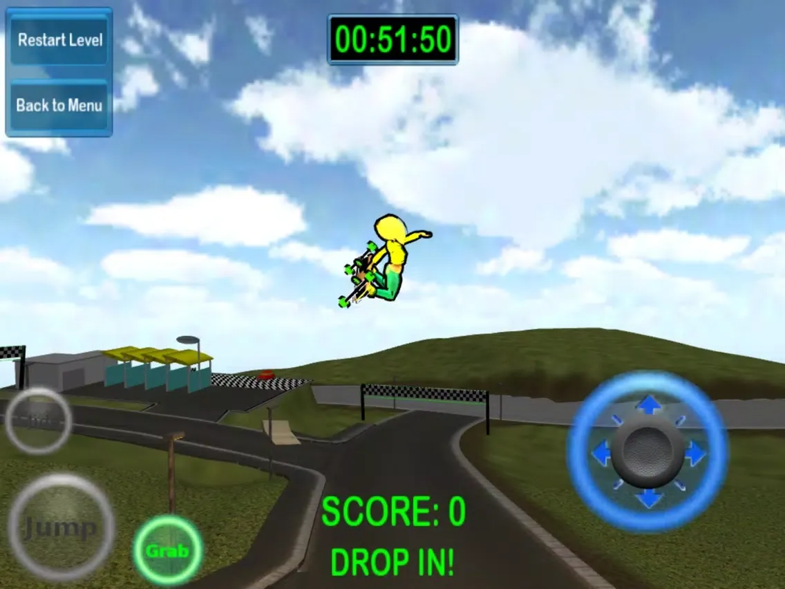 Mad Freebording Snowboarding Free iPad  Screenshots