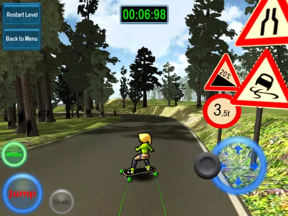 Mad Freebording Snowboarding Free iPad  Screenshots