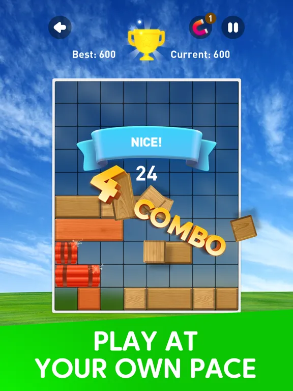 Capturas de pantalla de Slide Block Puzzle in Scapes iPad 