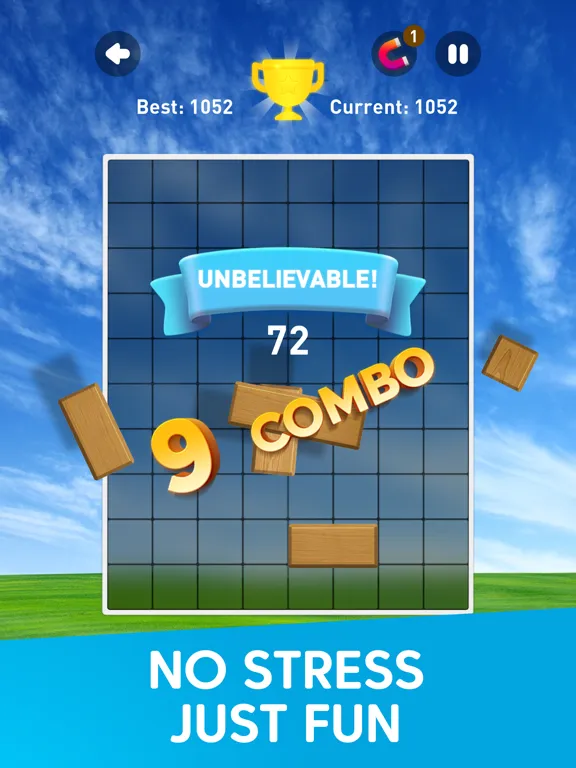 Capturas de pantalla de Slide Block Puzzle in Scapes iPad 