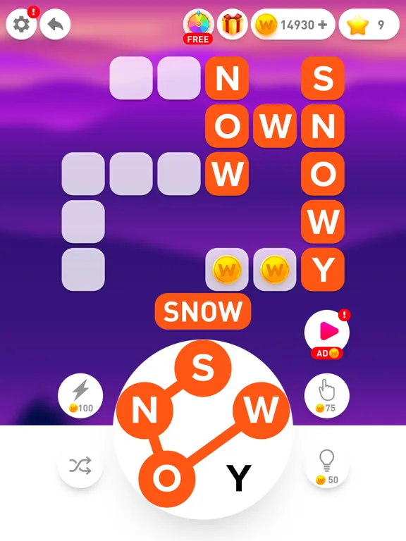 Word Pure - Brain Puzzle Games iPad  سکرین شاٹس
