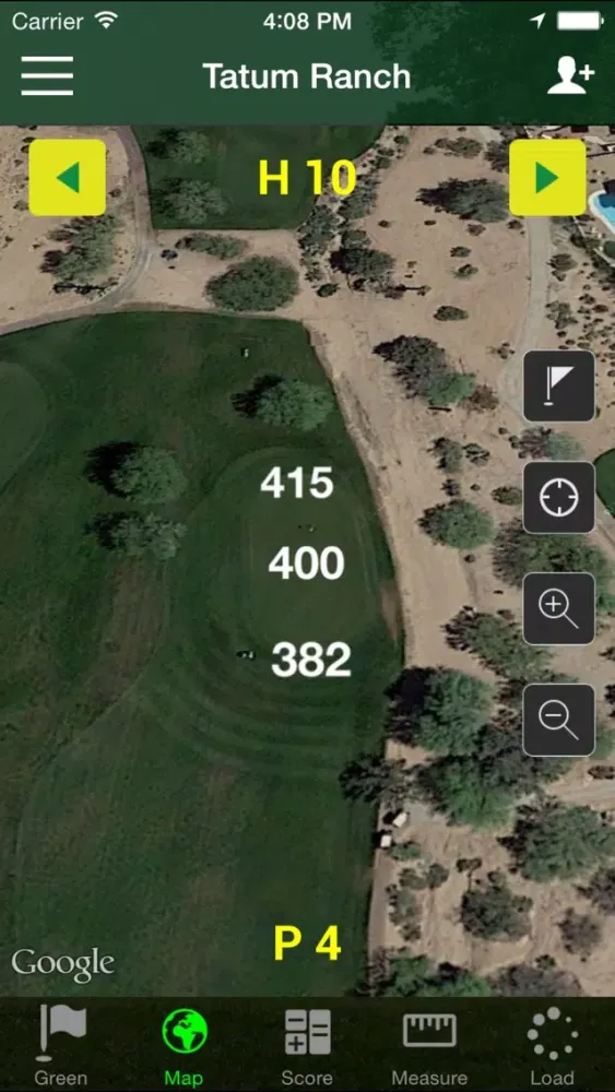 Captures d'écran de Golf GPS - FreeCaddie Pro
