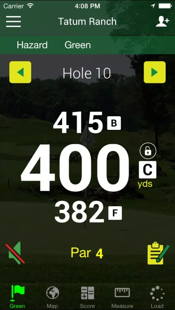 Captures d'écran de Golf GPS - FreeCaddie Pro