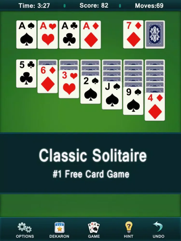 Zrzuty ekranu Solitaire Free - Classic Klondike iPad 
