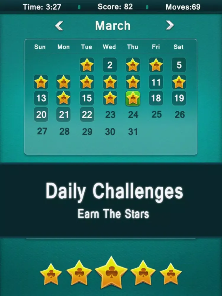 Zrzuty ekranu Solitaire Free - Classic Klondike iPad 