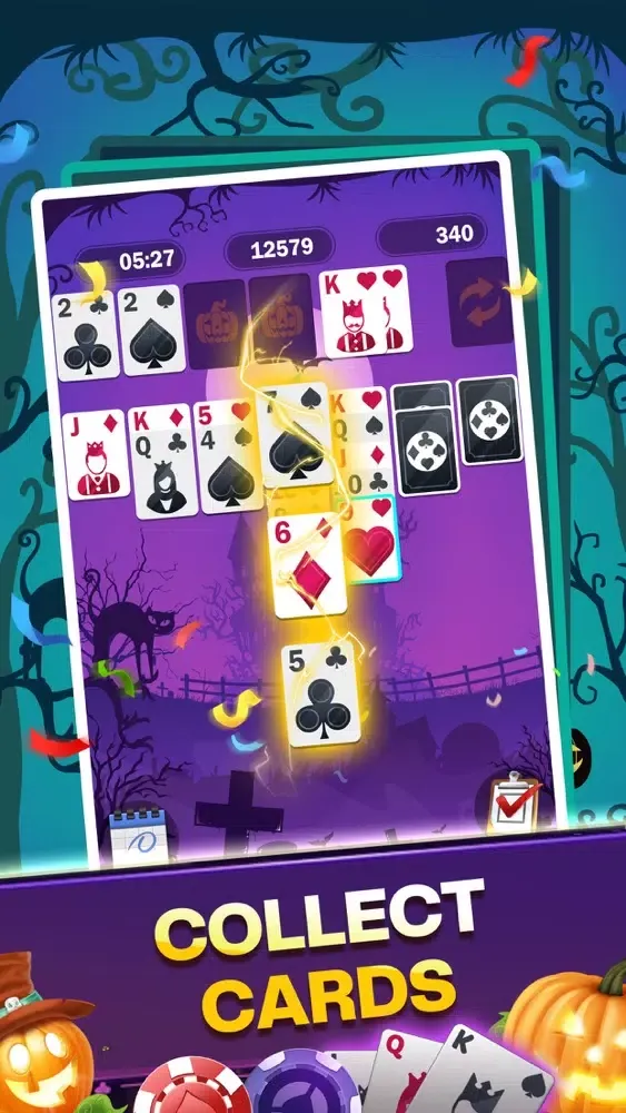 Скриншоты Freecell Solitaire:Halloween