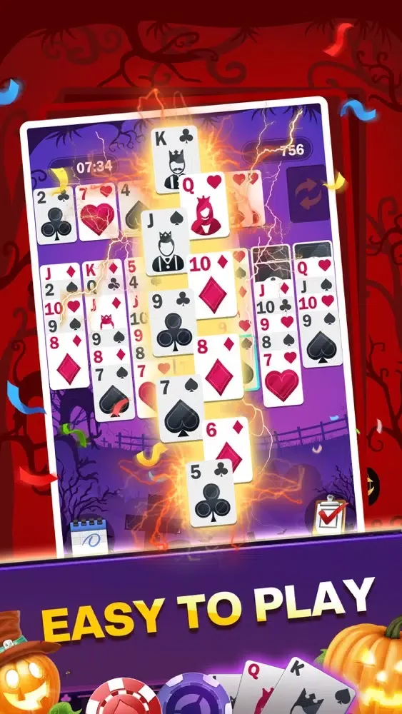Скриншоты Freecell Solitaire:Halloween