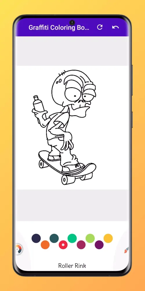 Cool Graffiti Coloring Book Screenshots