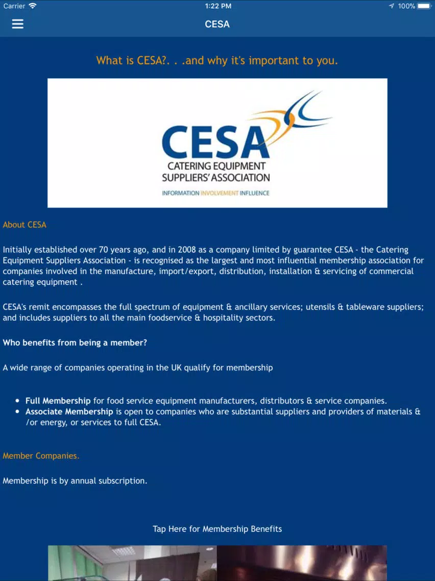 CESA iPad 應用截圖