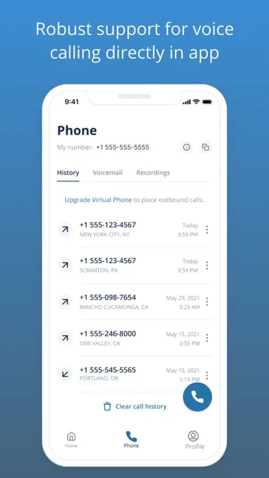 Capturas de pantalla de Free Conference Call