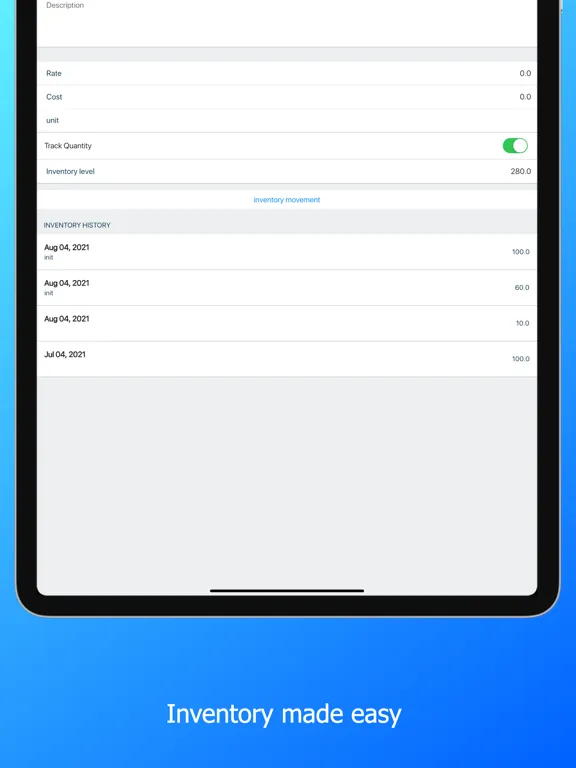 Freedom Invoice: Invoice Maker iPad  স্ক্রিনশট