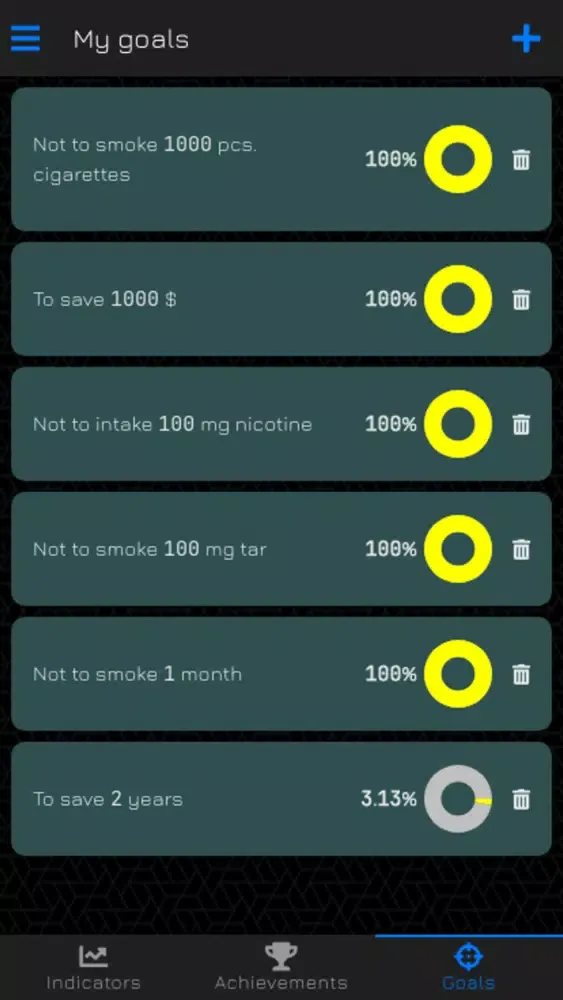 Quit smoking! Assistant Screenshots