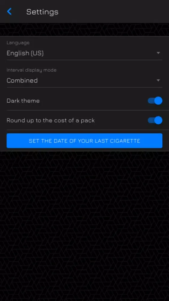 Quit smoking! Assistant Screenshots