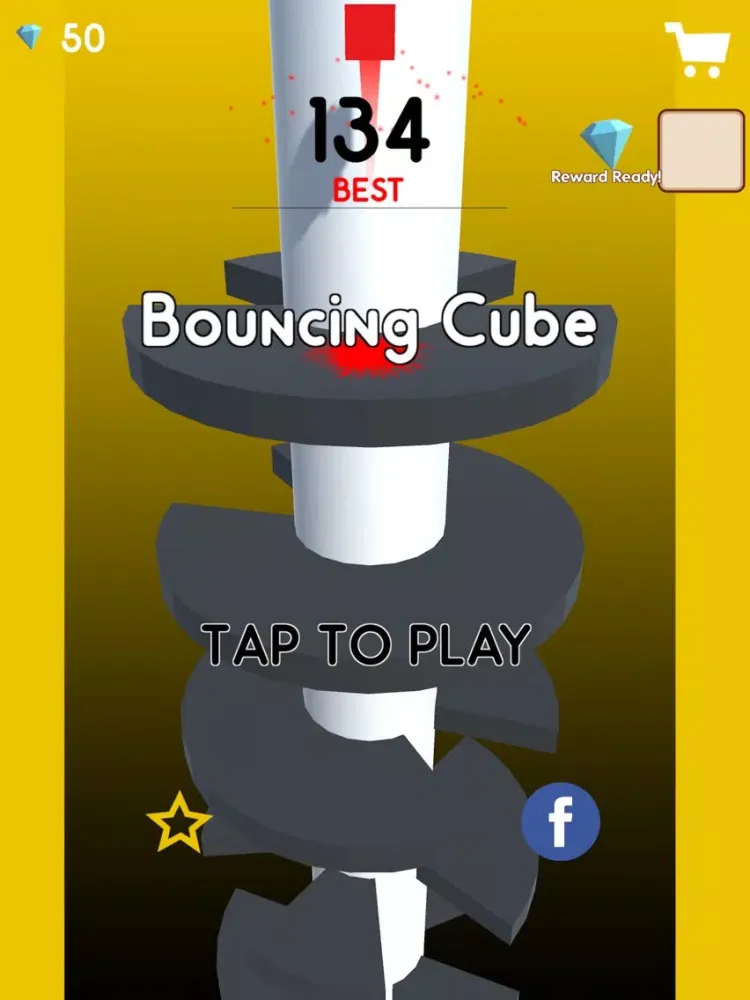 Bouncing Cube iPad  Ekran Görüntüleri