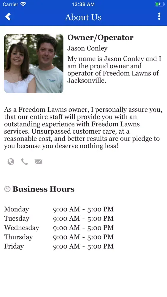 ภาพหน้าจอของ Freedom Lawns.
