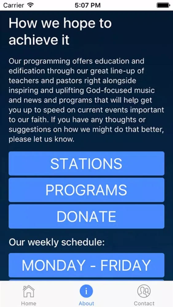 Capturas de pantalla de Freedom Radio FM