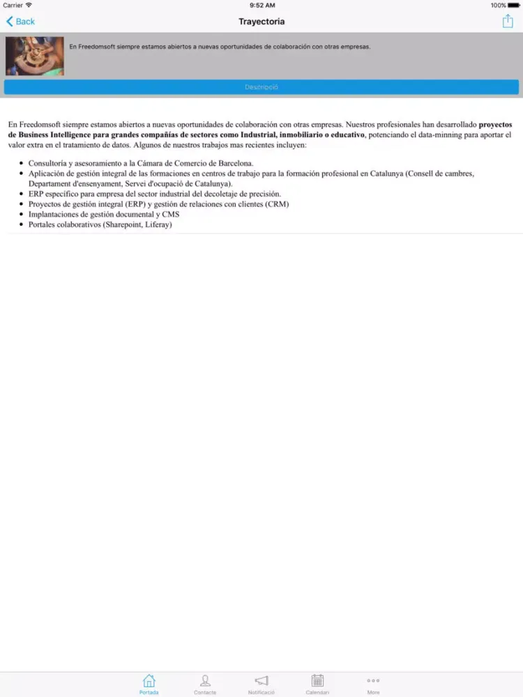 Zrzuty ekranu AppBuilder iPad