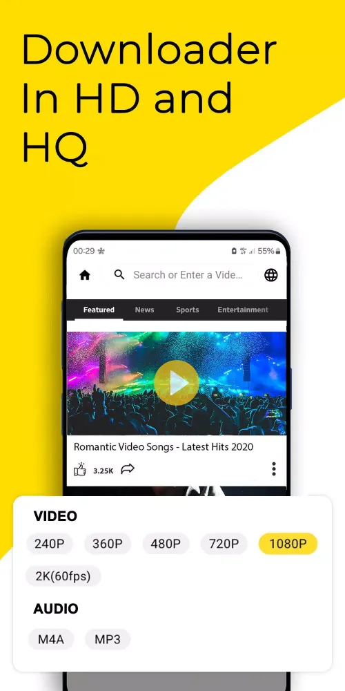 Capturas de pantalla de HD Video & Music Downloader