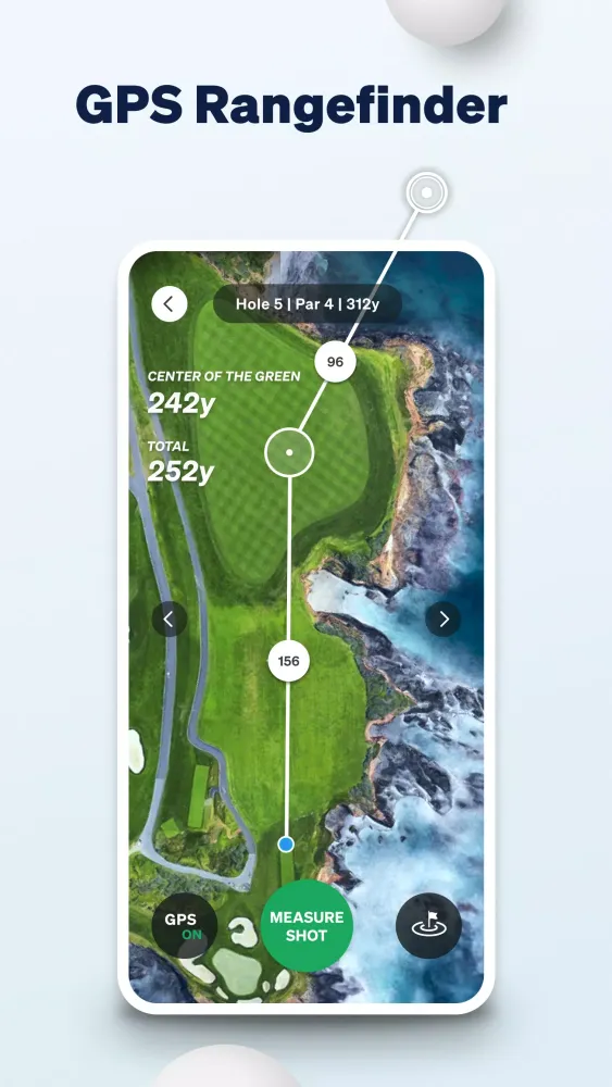 Tangkapan layar Golf GameBook